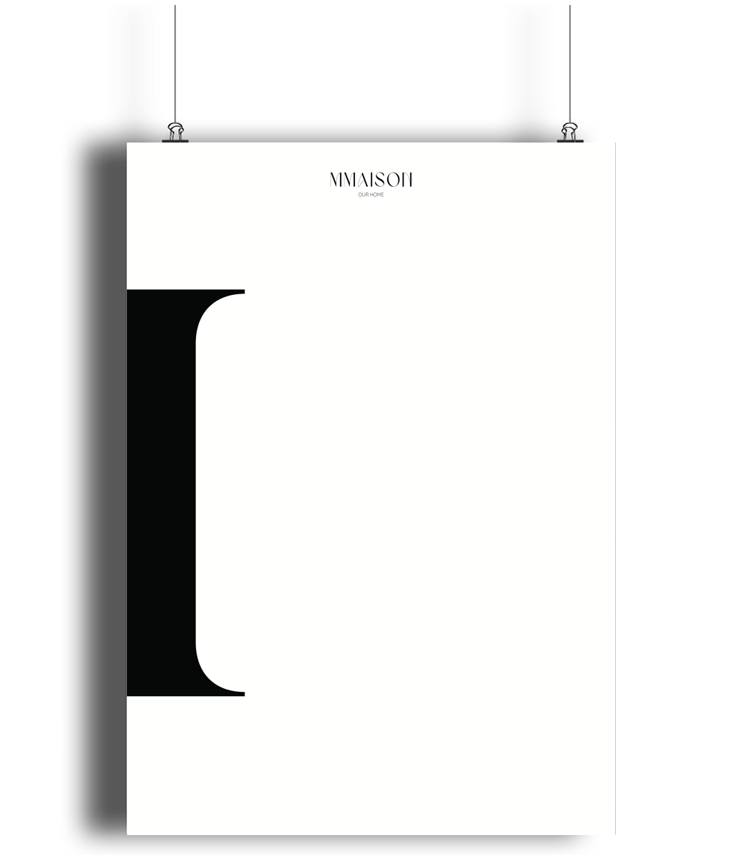 Letter "I" Print