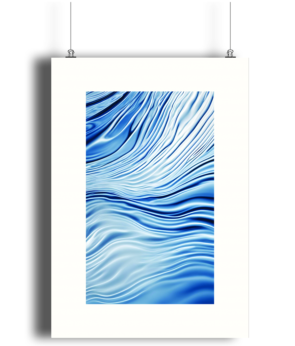 Blue Depths Art Print 2