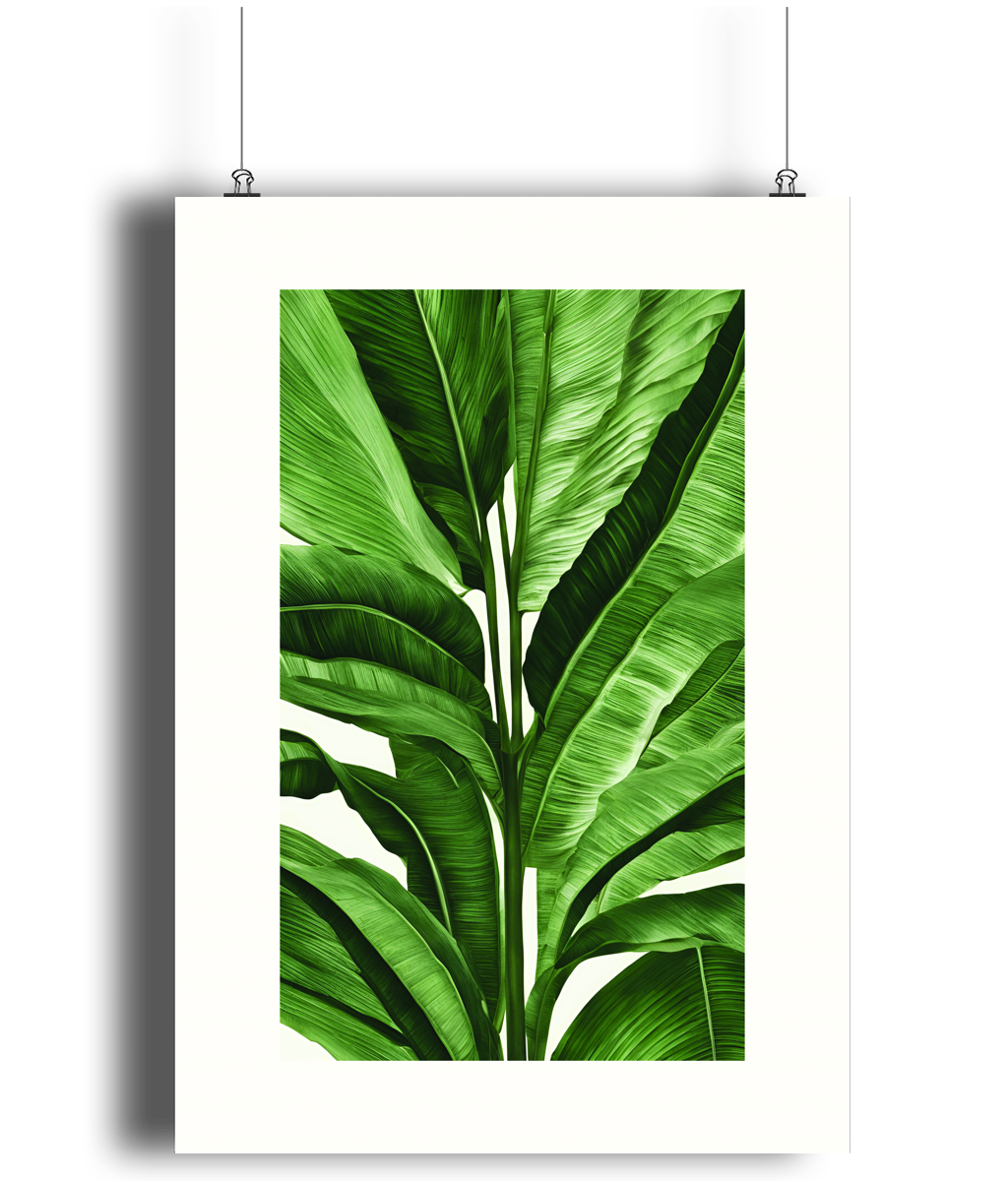 Verdant Layers Art Print