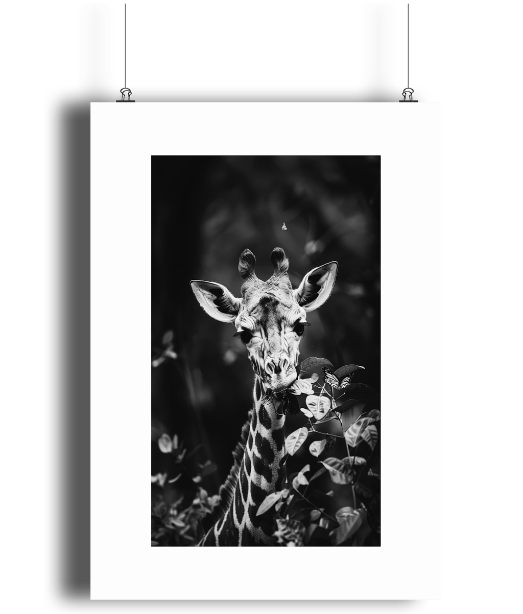 Giraffe Majesty Print