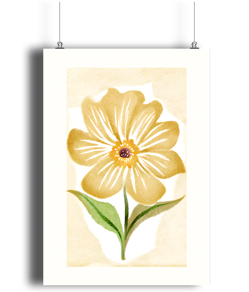 Sunshine Blossom Art Print