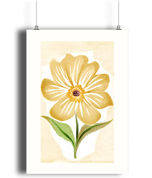 Sunshine Blossom Art Print