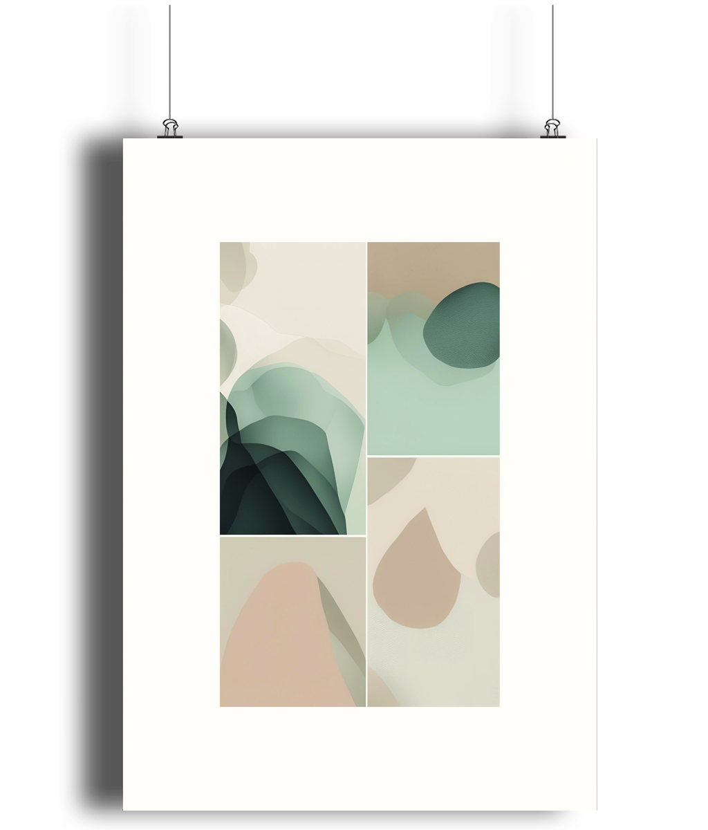 Muted Serenity Art Print