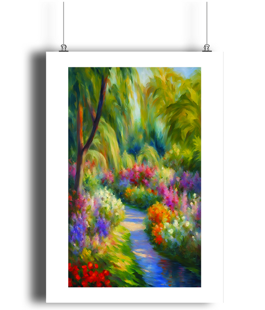 Garden of Idin Art Print