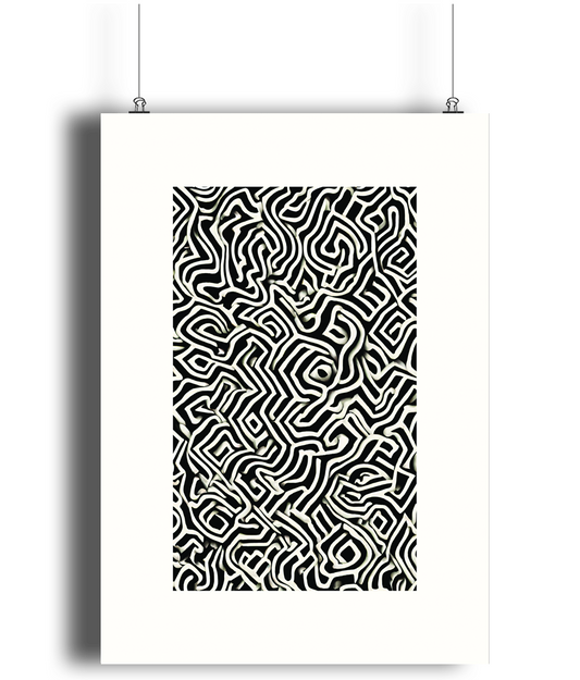 Labyrinthine Art Print