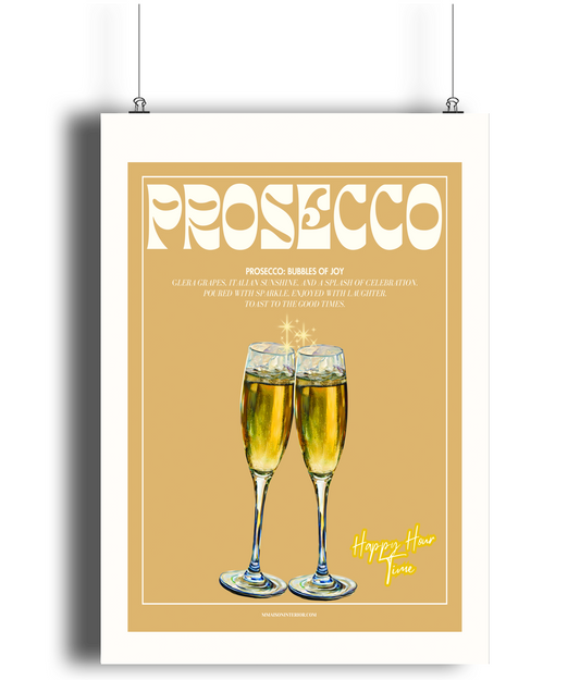 Prosecco Celebration Print