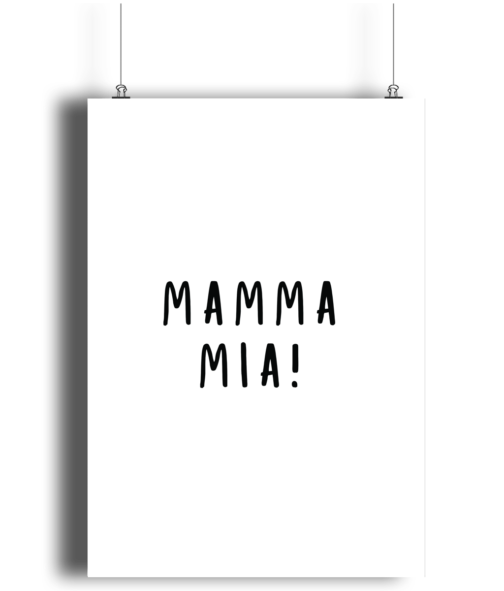 Mamma Mia! Print