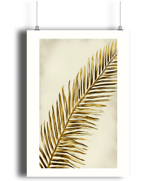 Gilded Elegance Art Print 2