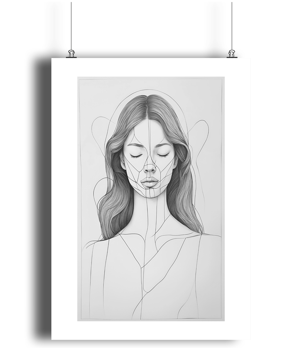 Minimal Muse Art Print