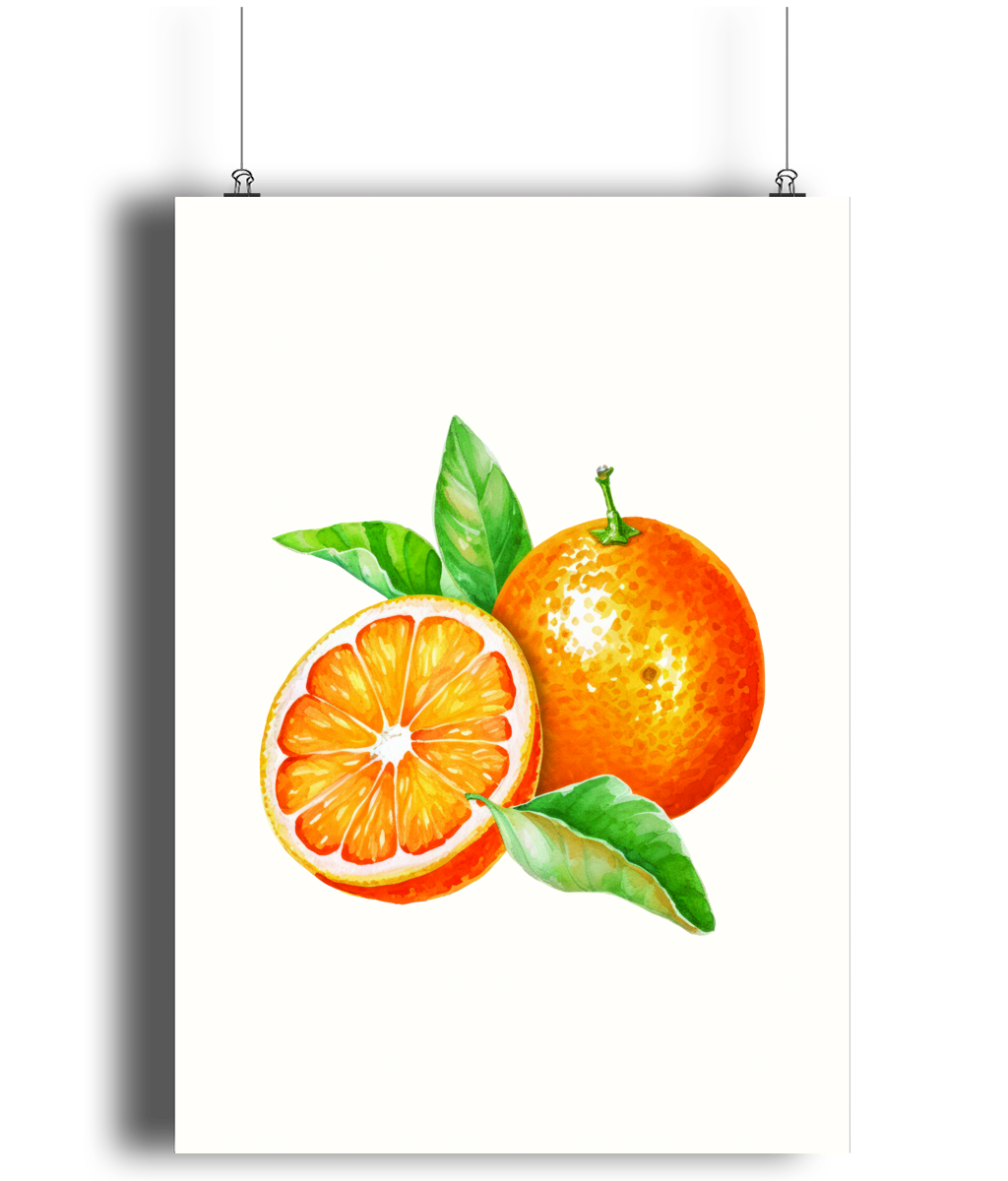 Oranges Art Print