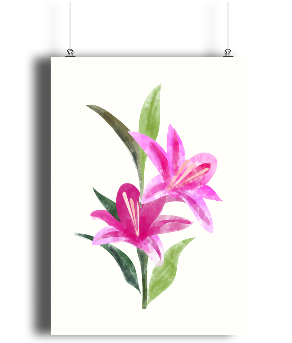 Pink Delight Art Print