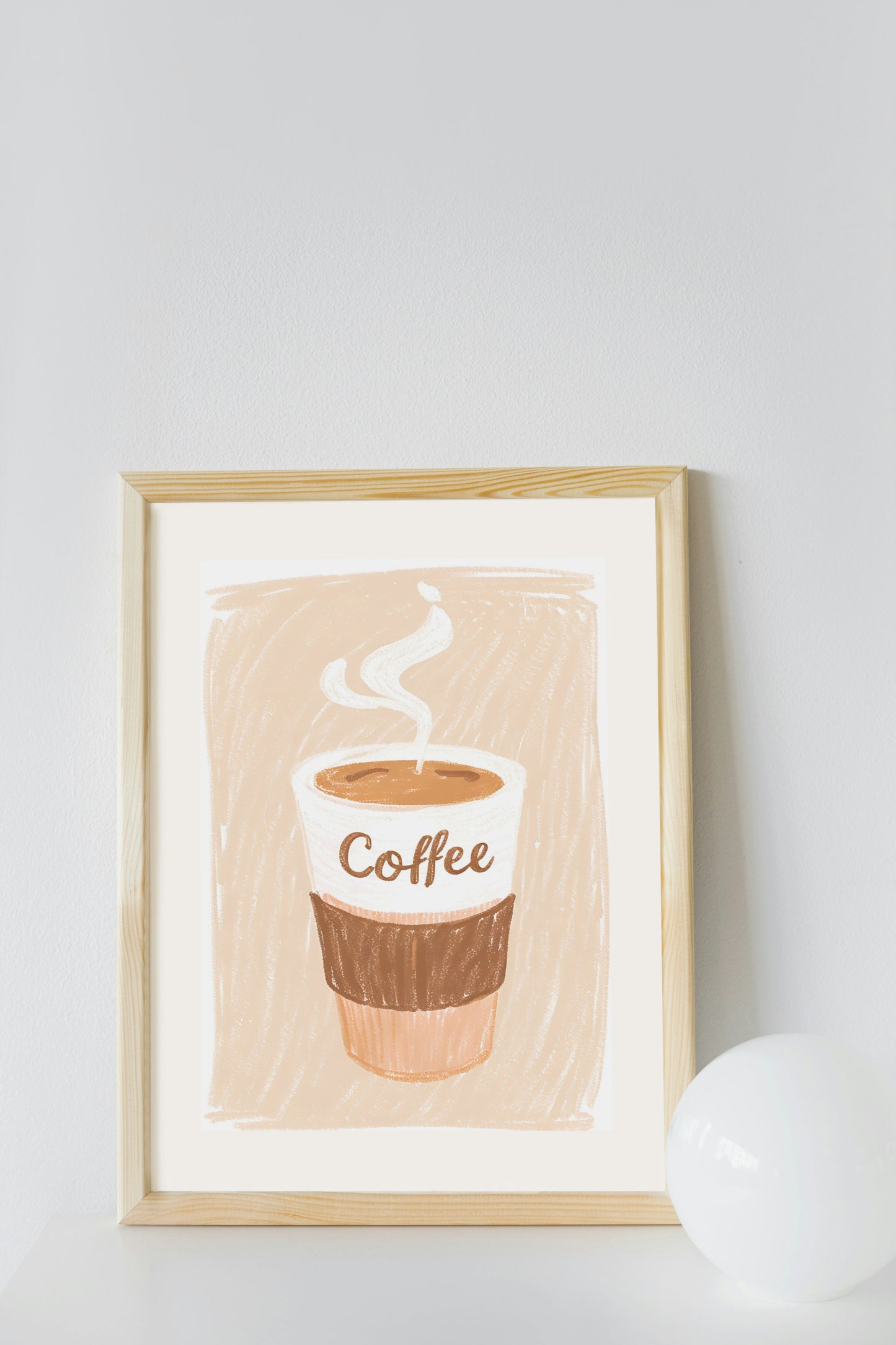 Coffee Art Print